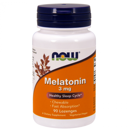 NOW FOODS MELATONIN 90-180 CAPSULES