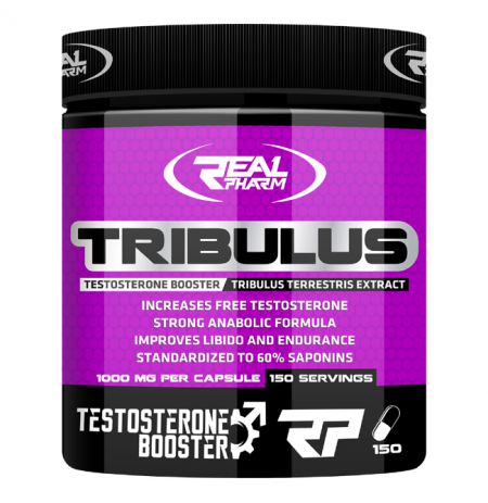 REAL PHARM TRIBULUS 150 CAPSULES