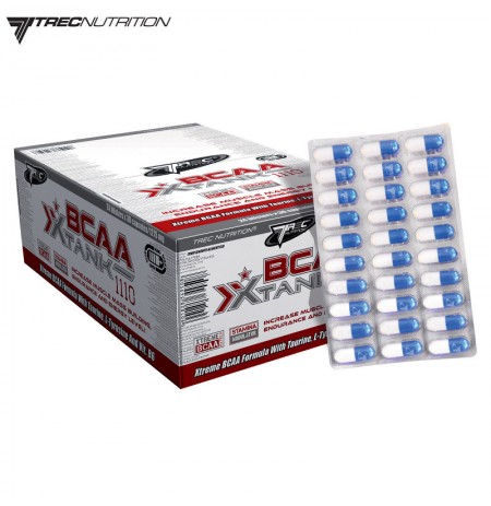 TREC NUTRITION®BCAA X-TANK 1110 30-120 CAPSULES