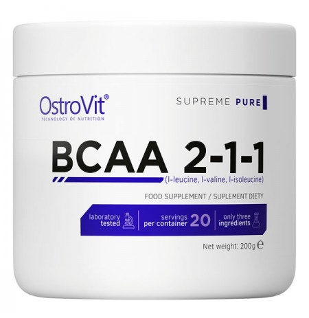 OSTROVIT®  BCAA 2-1-1 200 G / 0,44 LB