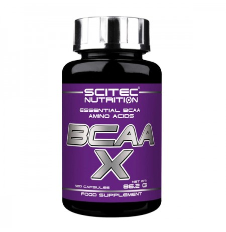 SCITEC NUTRITION BCAA X 120 CAPSULES