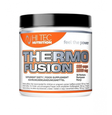 HI TEC THERMO FUSION 120 CAPSULES