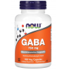 NOW FOODS GABA 750MG 100 VEG. CAPSULES