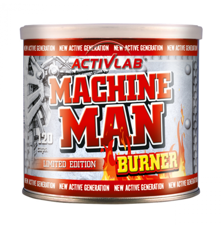 ACTIVLAB MACHINE MAN BURNER 120 Capsules