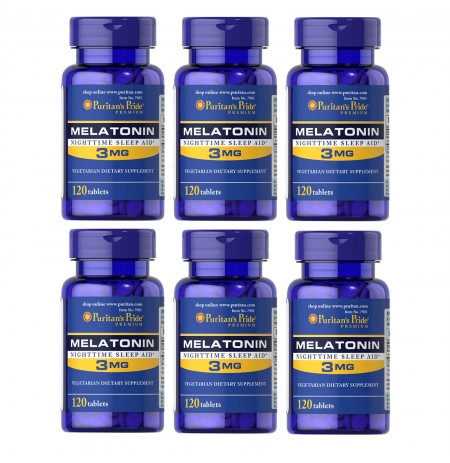 PURITAN'S PRIDE MELATONIN 3MG 720 TABLETS