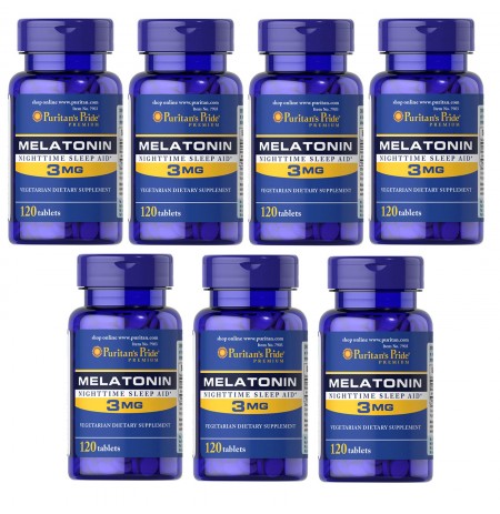 PURITAN'S PRIDE MELATONIN 3MG 840 TABLETS