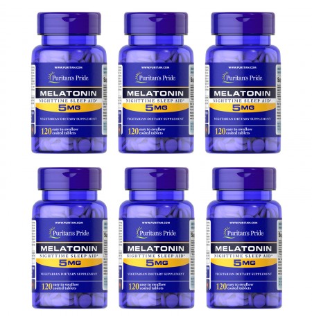 PURITAN'S PRIDE MELATONIN 5MG 720 TABLETS