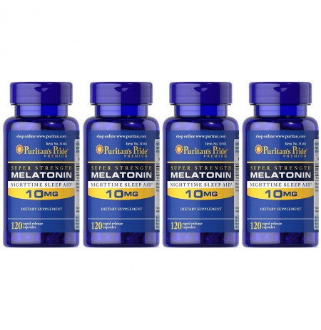 PURITAN'S PRIDE MELATONIN 10MG 480 CAPSULES