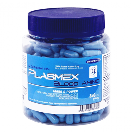 MEGABOL PLASMEX BLOOD AMINO 350 Capsules